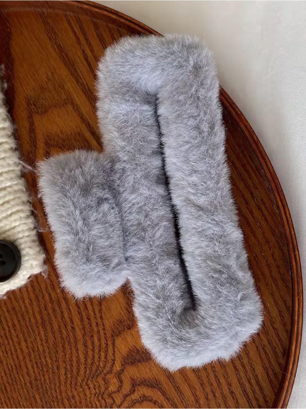 Large Fuzzy Plush Hair Clip - Choose 1 - Picture 7 of 8